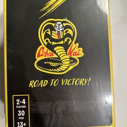 Cobra Kai Road to Victory Board Game NWT