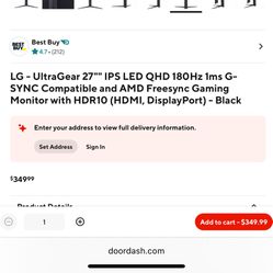 Lg ultragear monitor 