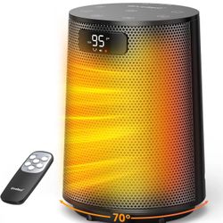 New Givebest Electric Portable Space Heater With Thermostat And 70 Degree Oscillation