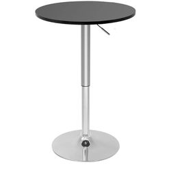 Nib Modern Bar Table Height Adjustable Kitchen Dining Table Round Pub Table Counter Table Bar Top Table Tall Table Hydraulic Dining Room Home Kitchen 