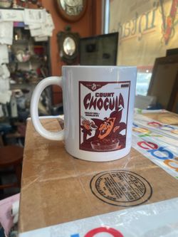 Vintage Halloween count chocula coffee tea mug cup