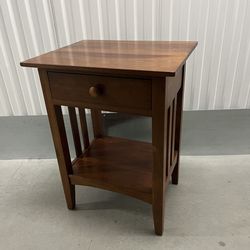 Ethan Allen Cherry Bedside Table
