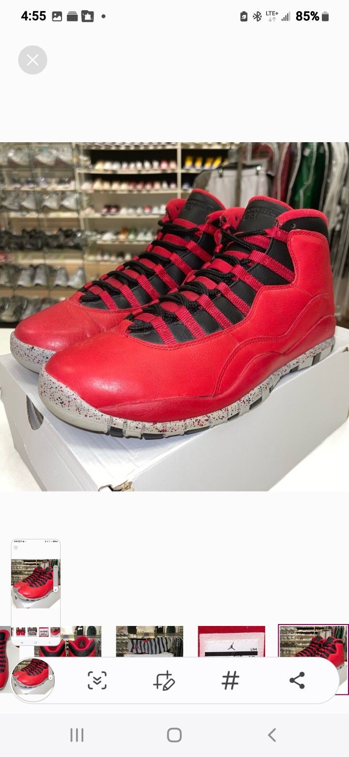 Jordan 10 Bulls Over Broadway VNDS CONDOTION