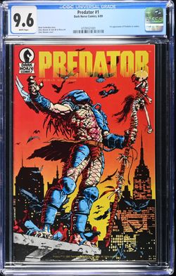 Predator #1🔑 '89  Dark Horse Comics🔥 1st Print & Appearance of Predator in Comics