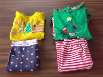 $4 each. Girls Christmas pajamas