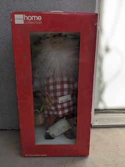 Large Baking Santa 