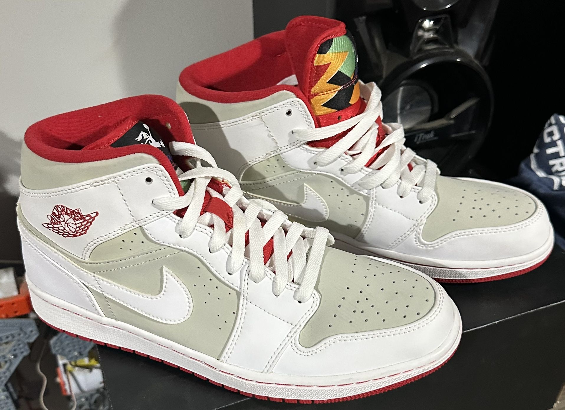 NIKE AIR JORDAN 1 RETRO MID WB BG HARE BUGS BUNNY OG