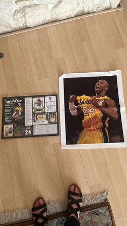 Kobe Bryant memorabilia with autograph