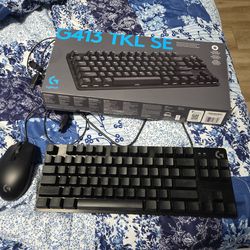 Logitech Gaming Keyboard and Mouse