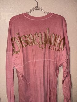 Pink/rose gold Disneyland spirit jersey