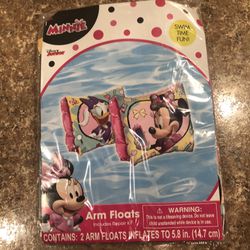 Brand New Minnie Mouse Arm Floaties Shipping Available 