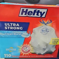Hefty Ultra Strong 13 Gallon Trash Bags (110 Count)