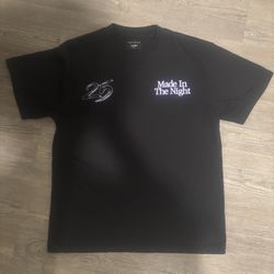 Men's Nightlab NL25h "Made In The Night " Oversized Tee, Black - PacSun Size Medium 