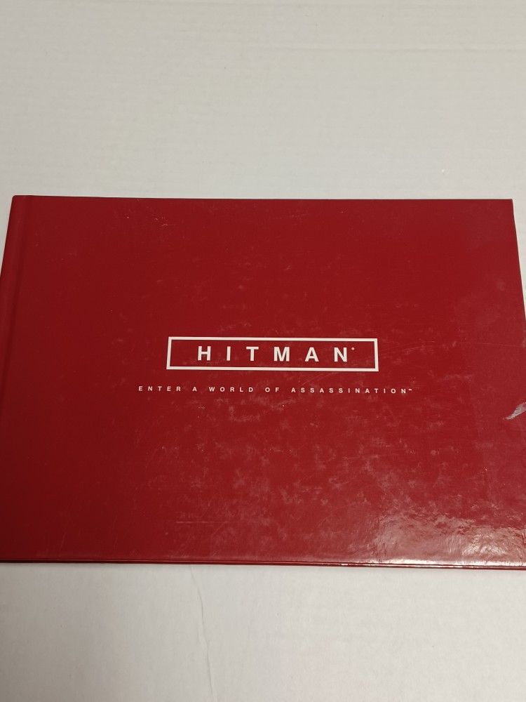 Hitman Square Enix Enter A World Of Assassination 60-page Hardcover Art Book