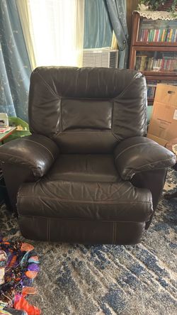 Manual Recliner with matching couch