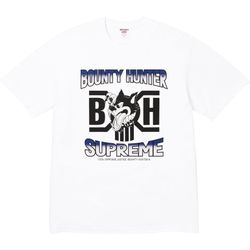Supreme Bounty Hunter Wolf Tee White XL FW23
