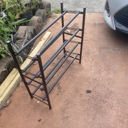 4 Tier Expanding Shoe Rack