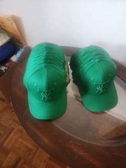 NY Snapback Baseball Caps – Green Bulk Lot (18)