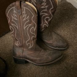 Size 9 D Never Worn Double H Steel Toe Work Western Boot