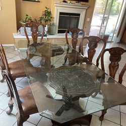 Dining Glass Table 
