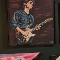 Acrylic John Mayer 2x2 Painting
