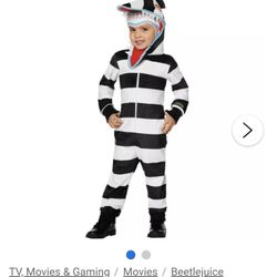 Snake From Beatle Juice  Boys 8/10 New 