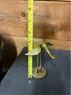 Brass stork