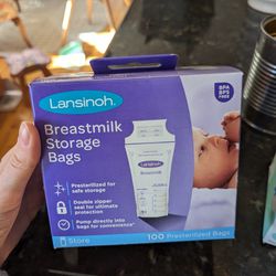 Breast milk Storage Bags... New 