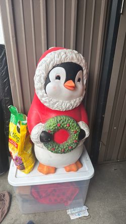 Christmas LED penguin