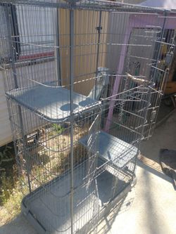 Outdoor cat cage..or for birds