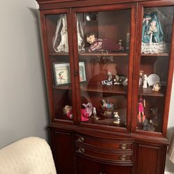 Wooden China Cabinet 