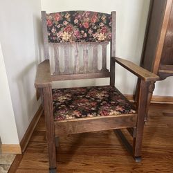1920’s Vintage Antique Mission Style Rocker