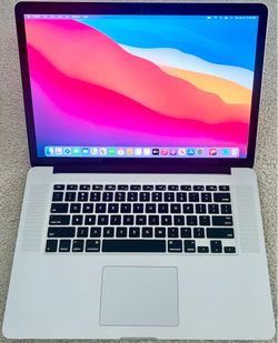Apple MacBook Pro A1398 Retina 15.4” 2012 QuadCore i7-3720QM 2.6GHz 16GB RAM 512GB SSD BigSur
