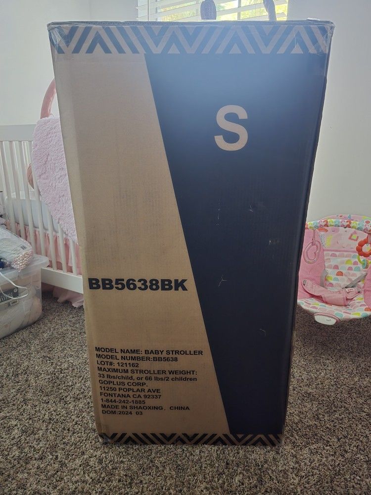 Costway Double Stroller