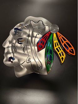 Chicago Blackhawks Metal Sign - NEW!!