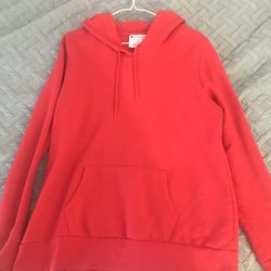 Men Red Champion Hoodie 2XL