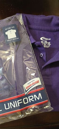 Boy Purple Uniform Shirt