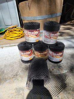 Polymer gutter guard