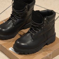 Zapatos De Trabajo Talla 7, Punta De Acero