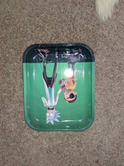 Rick and Morty Metal Rolling Tray