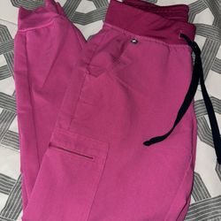 Figs Electric orchid Zamora Jogger Scrub Pants XS
