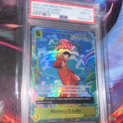 Tr Monkey D Luffy Psa 10