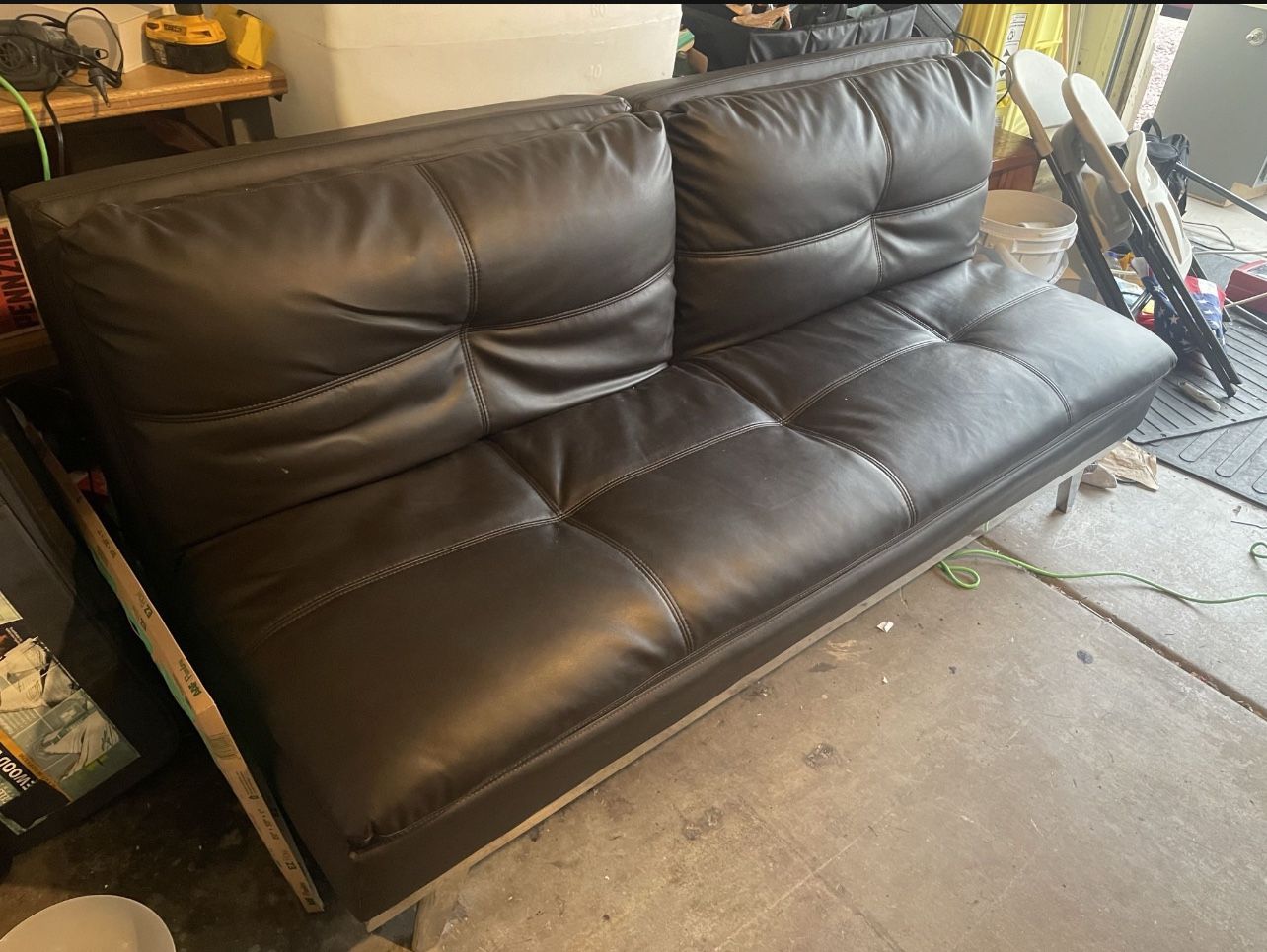 Leather Futon Bed