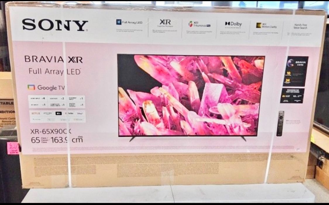 65 Sony Tv Smart 4k HDTV In Box 6 Month Warranty Delivery Available