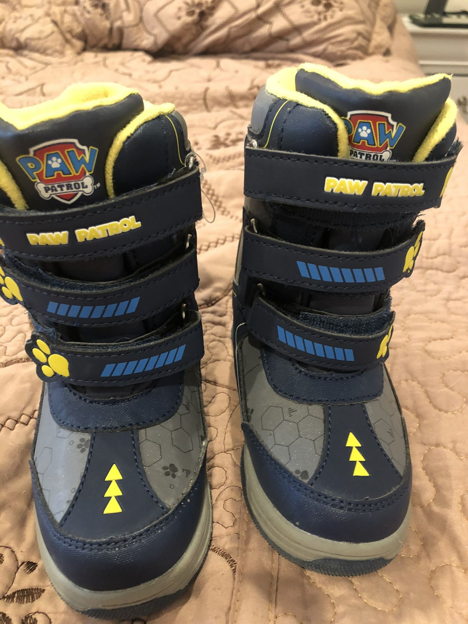 Paw Patrol Snow Boots Size 9 - Toddler