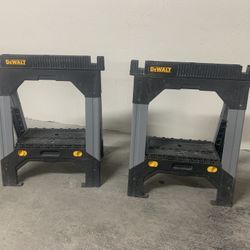 Dewalt Two Folding Sawhorses in 33139