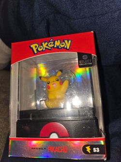 Pokemon Pikachu Select Collection S3 Figure w/ Display Stand