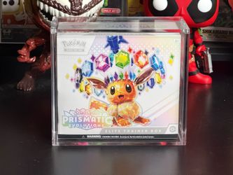 Prismatic Evolutions Elite Trainer Box + Acrylic Case