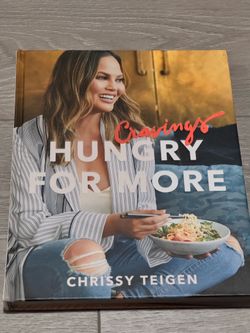 NEW never used Cravings: Hungry for More by Chrissy Teigen cookbook