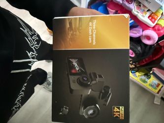 4KHD 3 channel dash cam